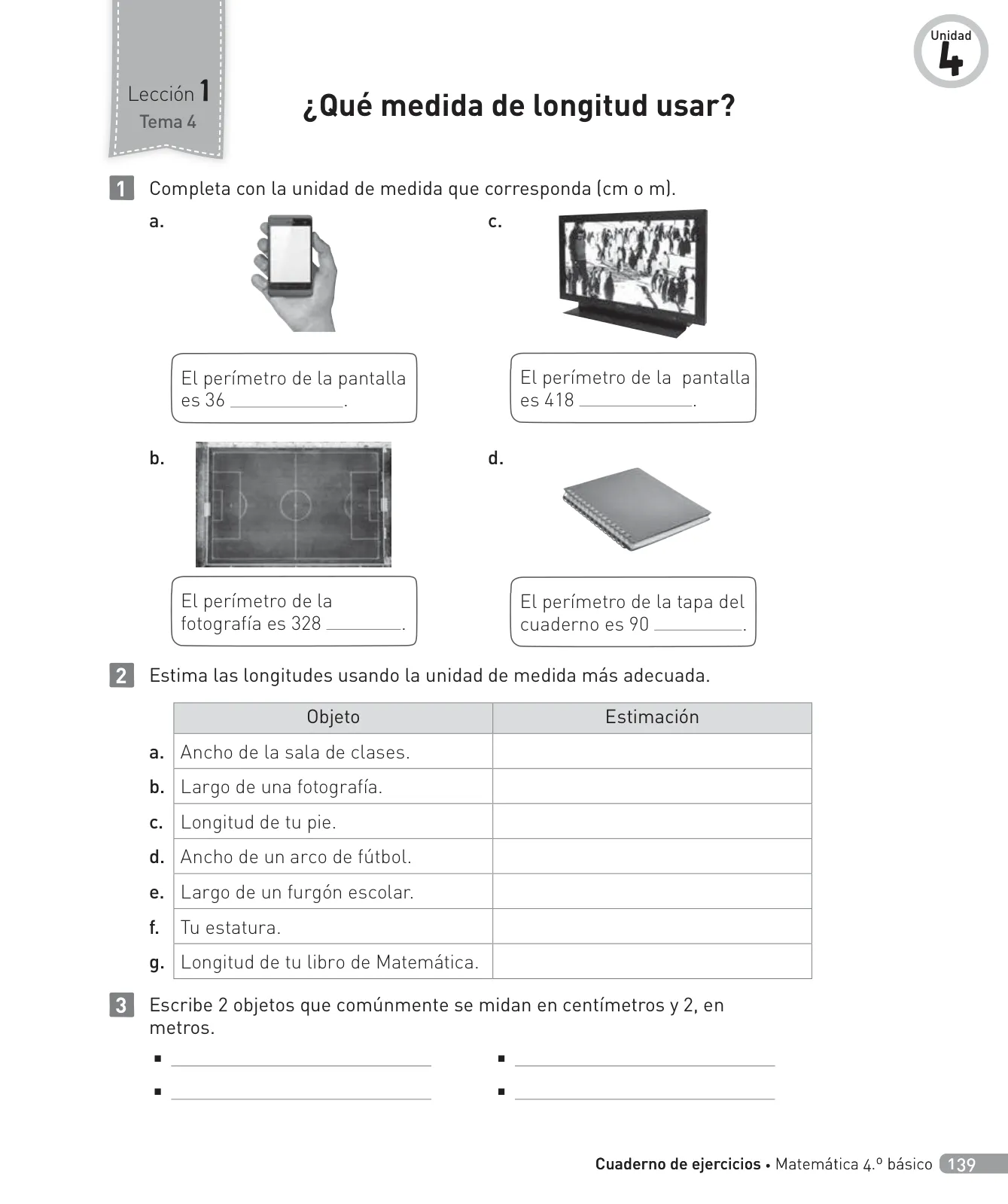 Miniatura página 140 de Matemática – Cuarto Básico | Texto del Estudiante MINEDUC – Descargar PDF · 2024