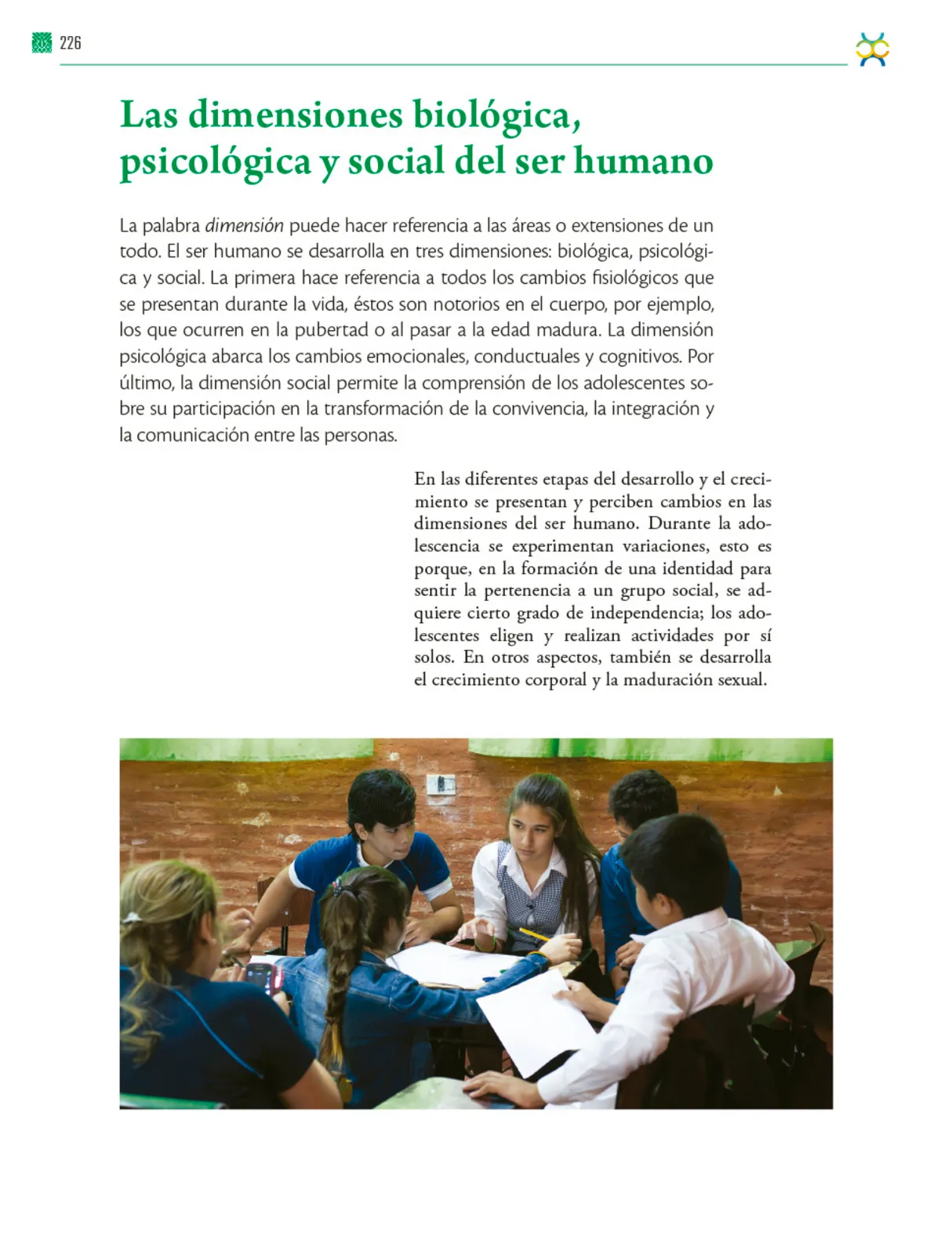 Miniatura página 227 de Colección Ximhai. De lo humano y lo comunitario.   Libro de Educación Telesecundaria Grado 1°  Ciclo Escolar 2025 - 2026
