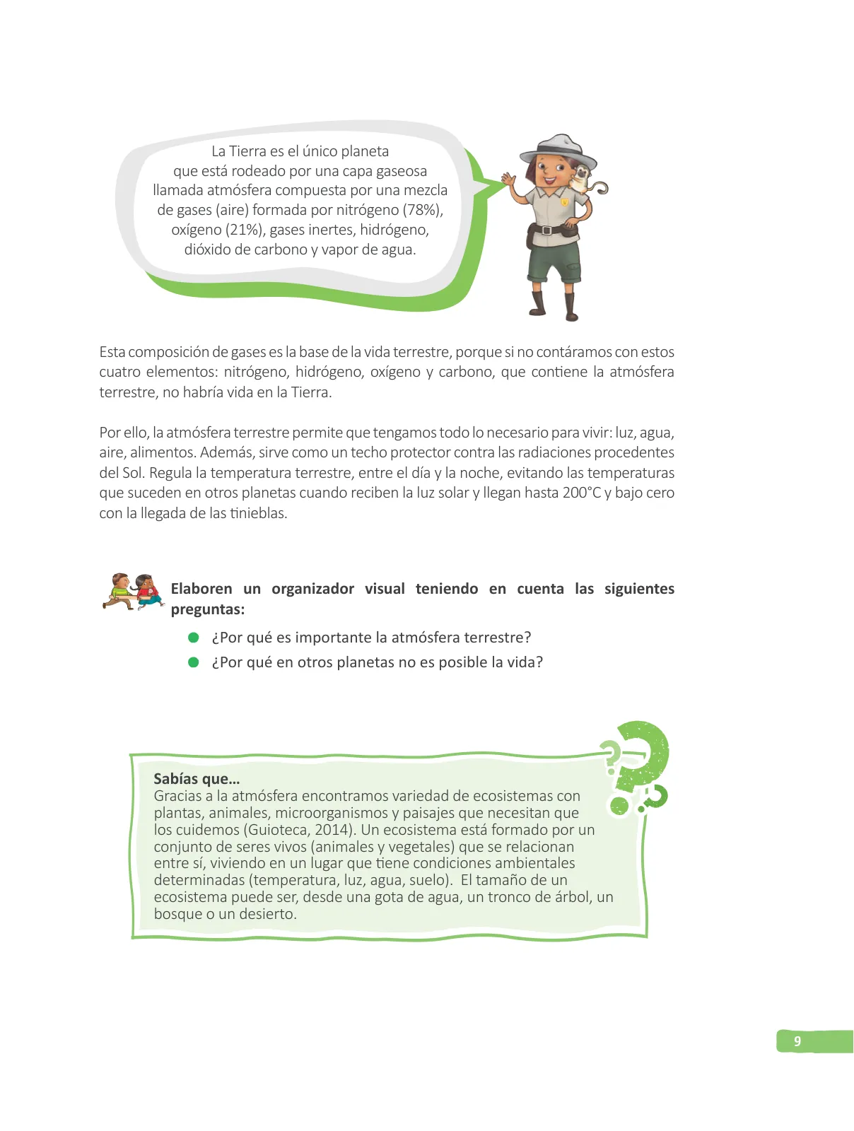 Página 11 de Guía de Educación Ambiental para el Desarrollo Sostenible : EsVi Espacio de Vida IV Ciclo. Estudiantes de 3o. y 4o. grado de Educación Primaria · 2017