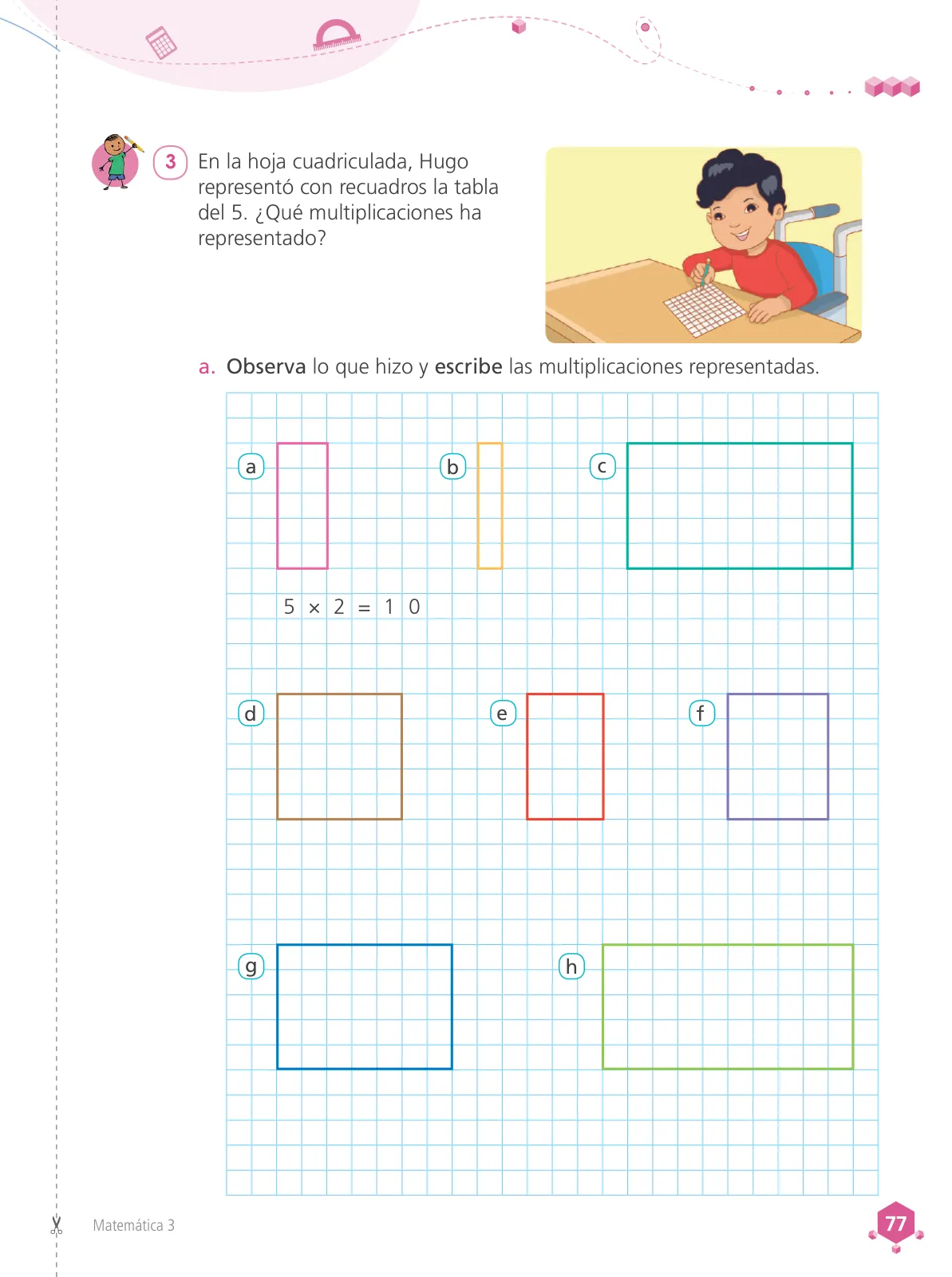 Página 79 de Matemática 3 : cuaderno de trabajo para tercer grado de Educación Primaria 2019 · 2019