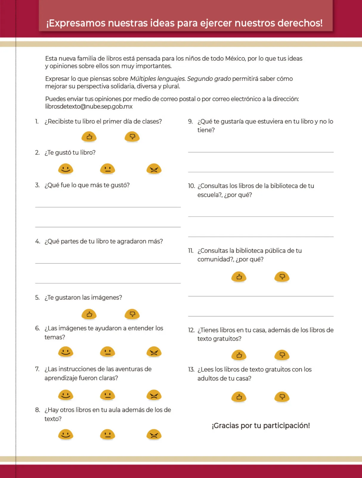 Miniatura página 256 de Múltiples lenguajes.   Libro de Educación Primaria Grado 2°  Ciclo Escolar 2025 - 2026