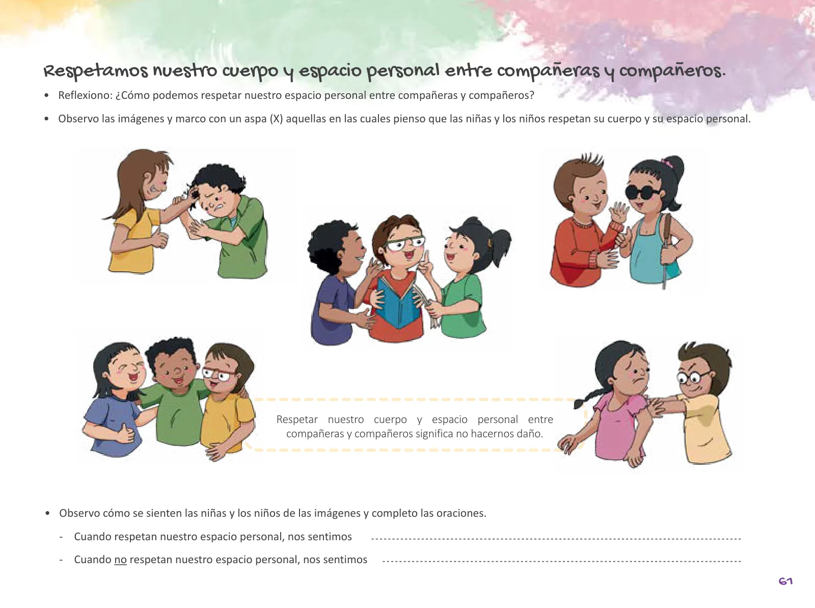 Página 63 de Cuadernillo de Tutoría 5 : quinto grado de Educación Primaria · 2021