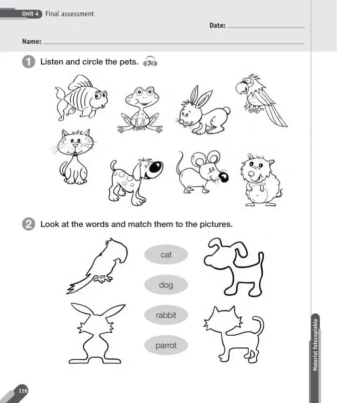 Página 118 de Inglés – Primero Básico | Student’s Book MINEDUC – Descargar PDF · 2024