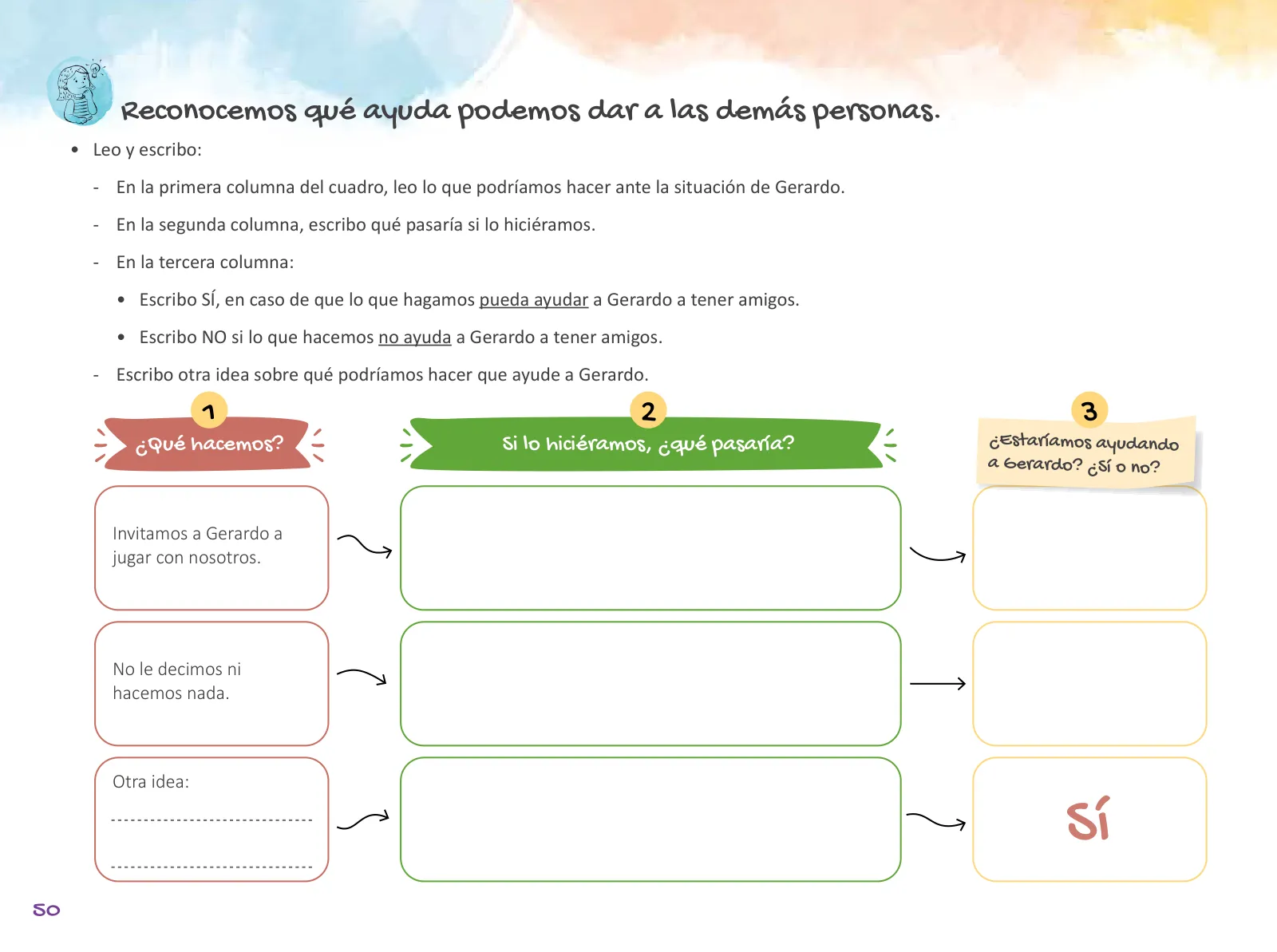 Página 52 de Cuadernillo de Tutoría 3 : tercer grado de Educación Primaria · 2021