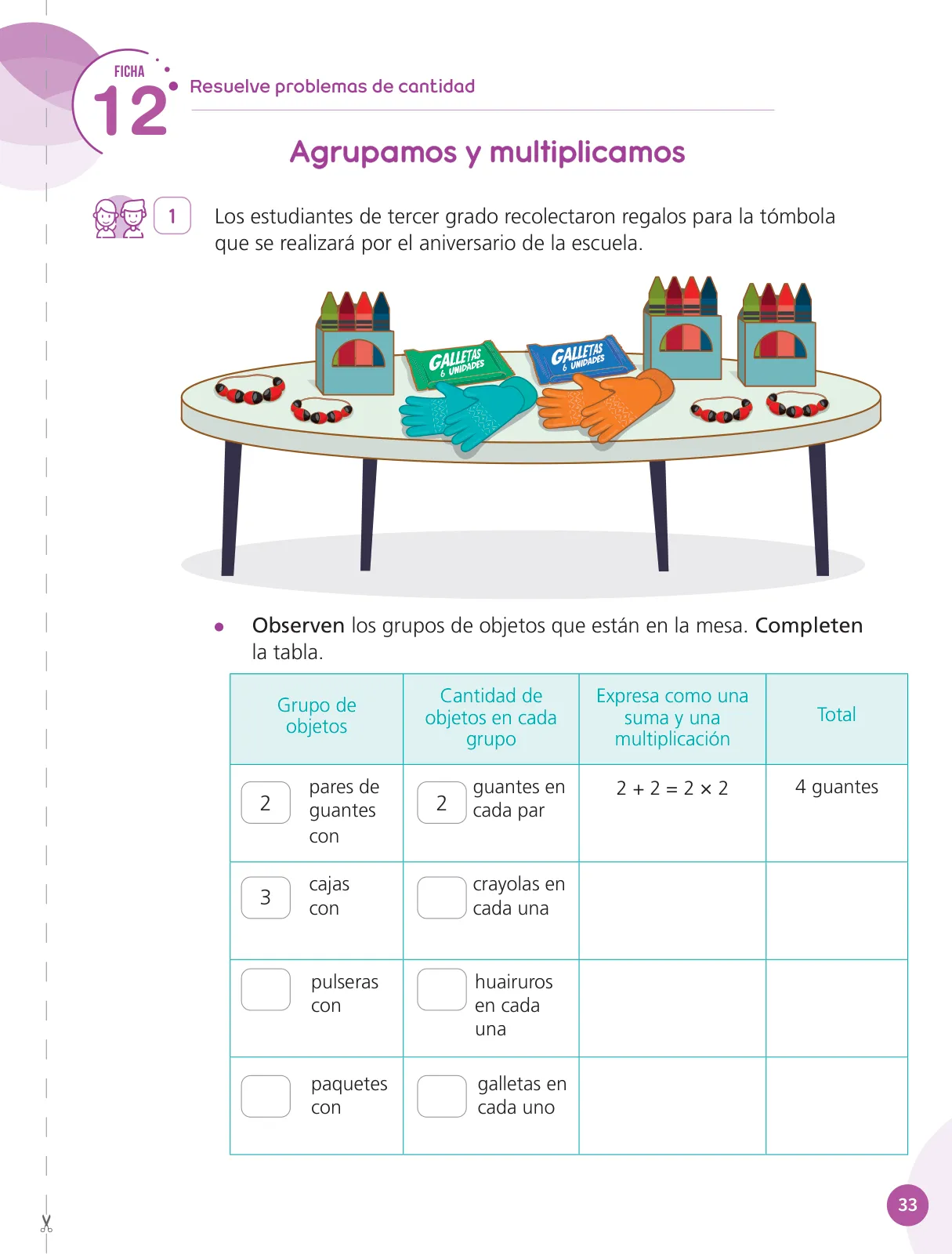 Miniatura página 35 de Cuadernillo de Matemática 3, tercer grado de Primaria · 2023