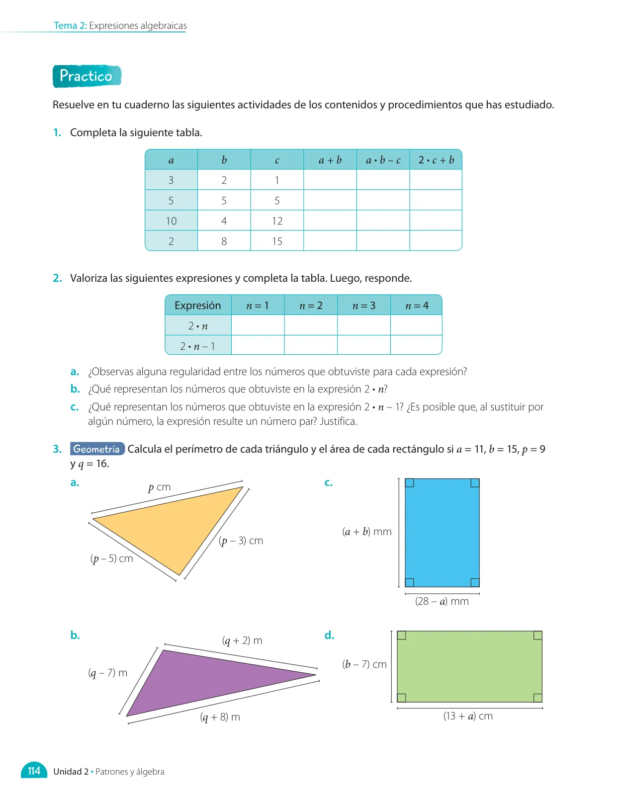 Miniatura página 206 de Matemática – Sexto Básico | Texto del Estudiante MINEDUC – Descargar PDF · 2024