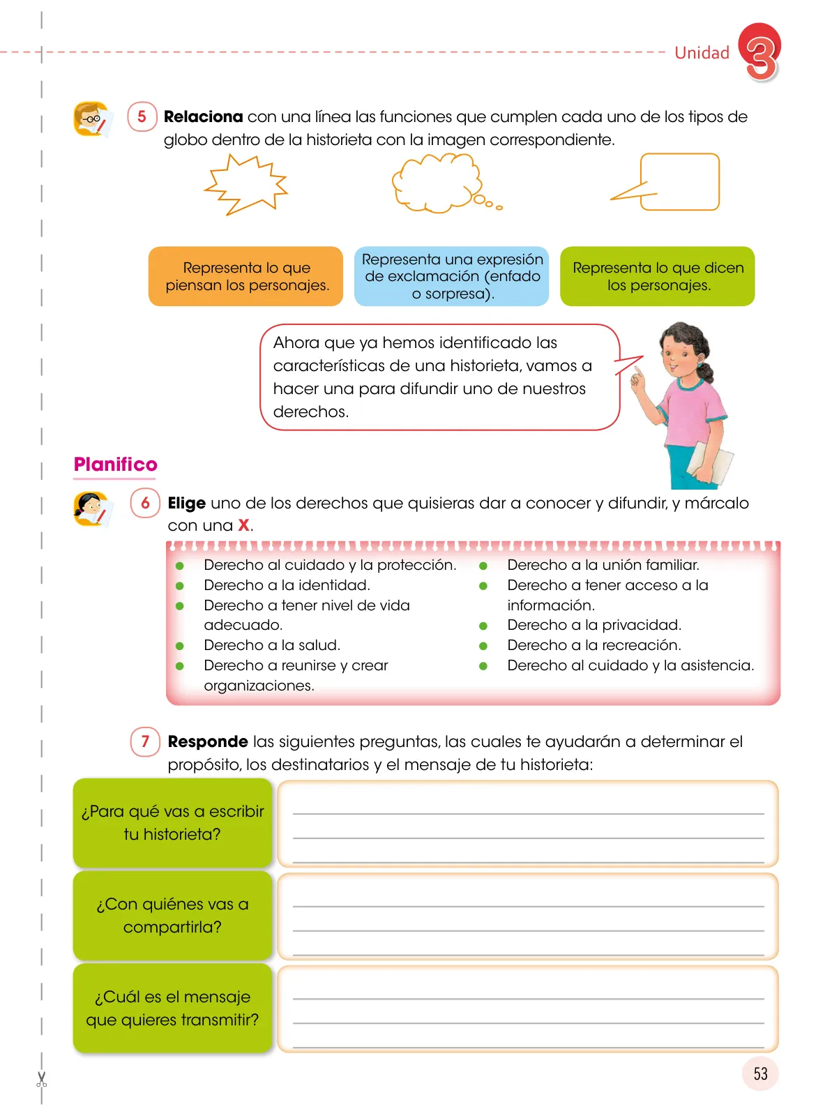 Página 54 de Comunicación 6 : cuaderno de trabajo para sexto grado de Educación Primaria 2019 · 2019
