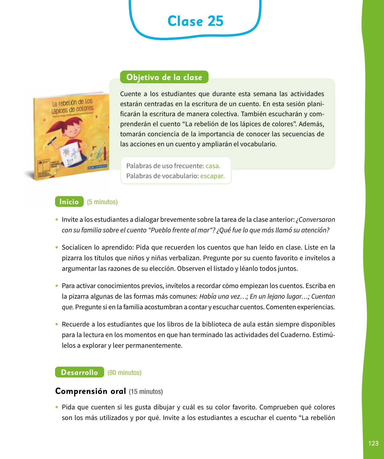 Miniatura página 124 de Lenguaje y Comunicación – Primero Básico | Texto del Estudiante MINEDUC – Descargar PDF · 2024