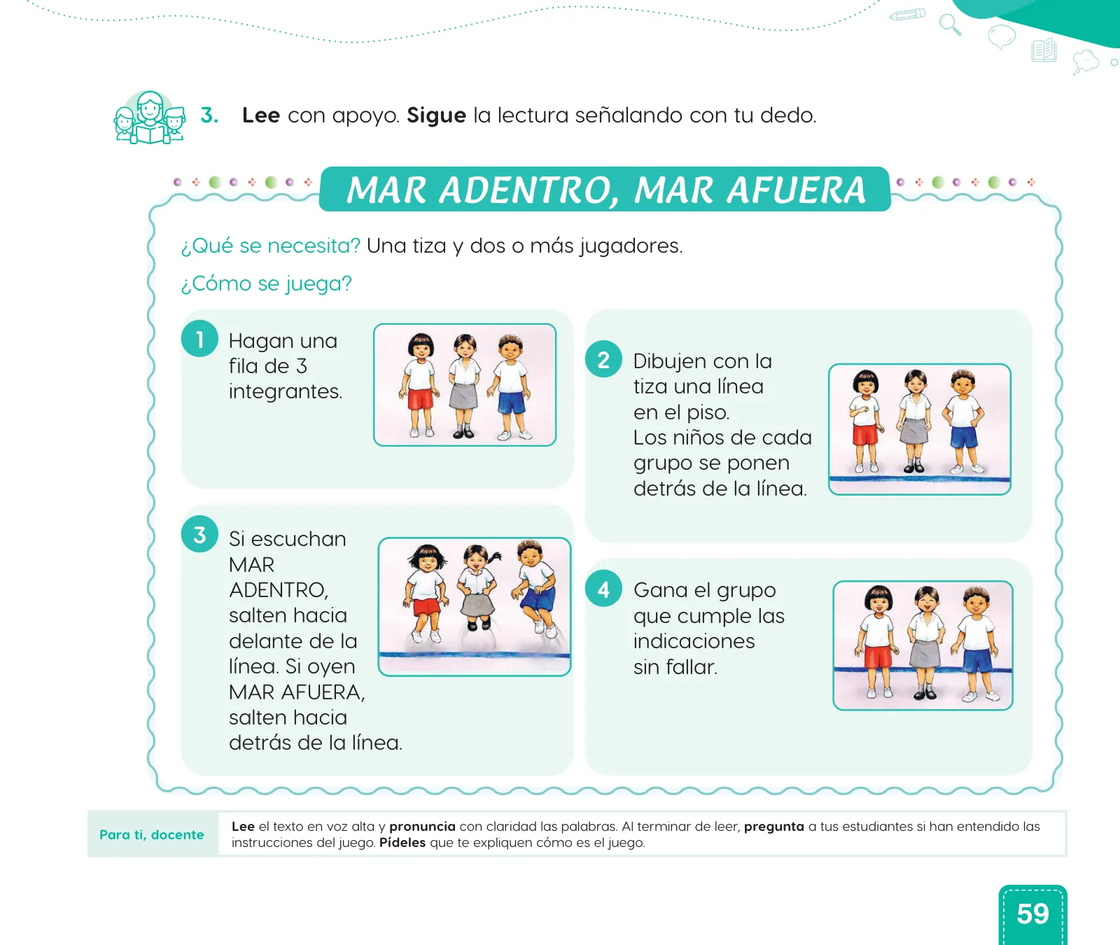 Miniatura página 61 de Cuadernillo de Comunicación 1. Primer grado de Primaria · 2024
