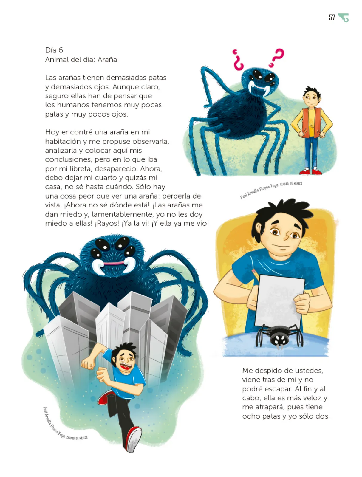 Página 58 de Múltiples lenguajes. Libro de Educación Primaria Grado 5° Ciclo Escolar 2025 - 2026