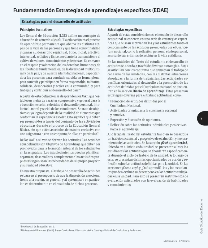 Página 12 de Matemática – Cuarto Básico | Texto del Estudiante MINEDUC – Descargar PDF · 2024