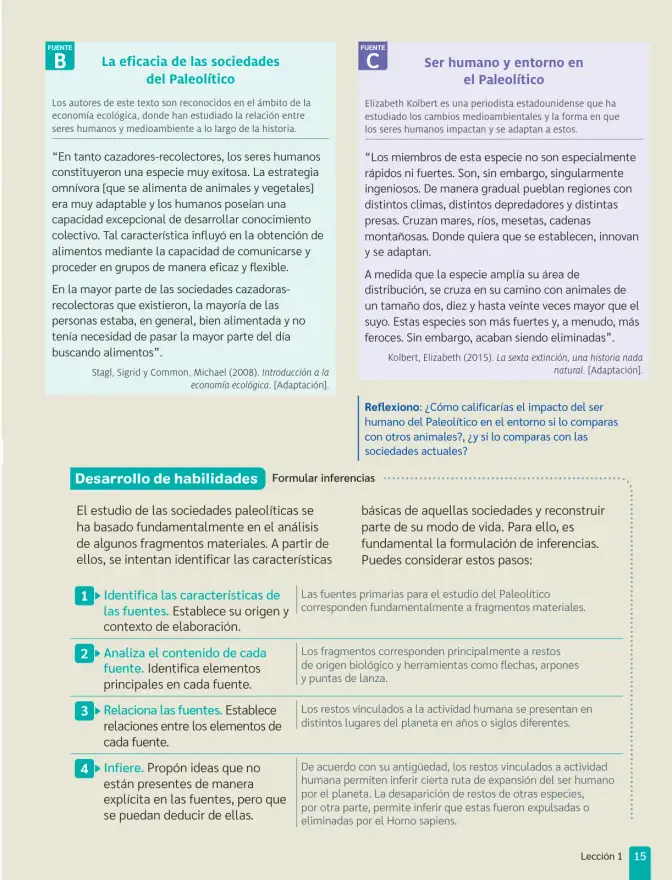 Página 17 de Historia, Geografía y Ciencias Sociales – Séptimo Básico | Texto del Estudiante MINEDUC – Descargar PDF · 2024