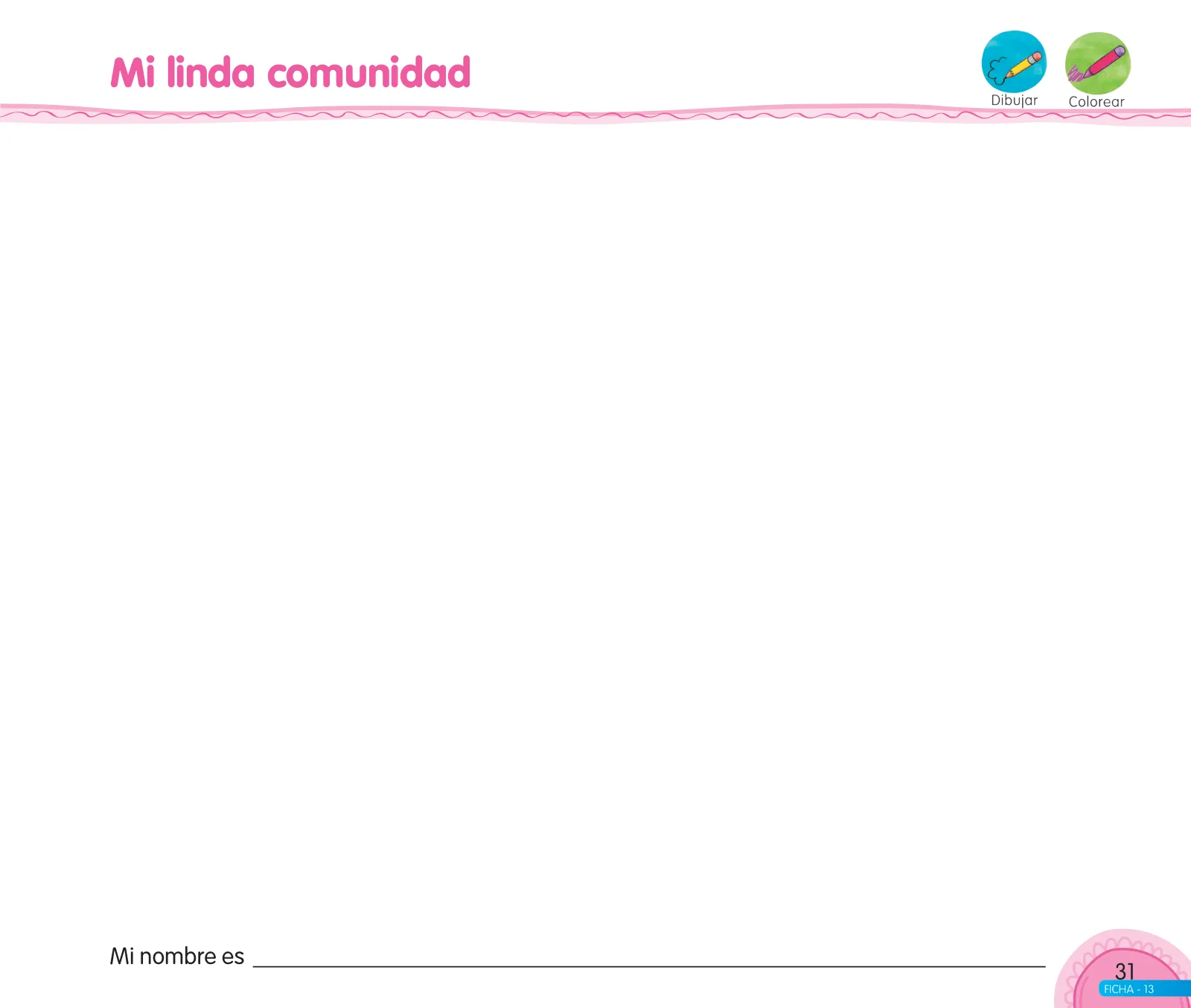 Página 33 de Aprendemos jugando : cuaderno de trabajo para niños y niñas de 4 años · 2017