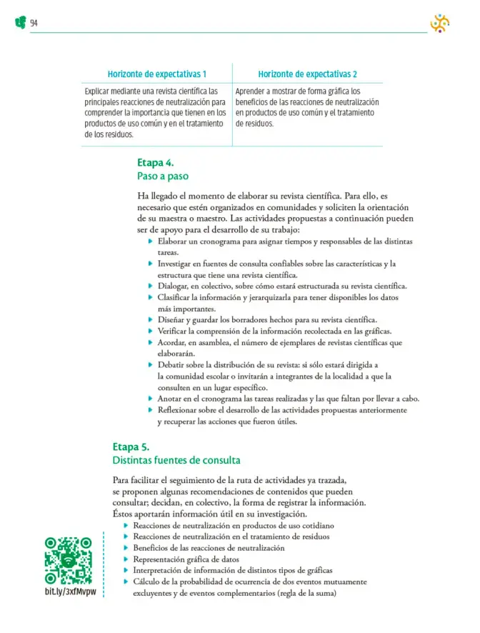 Página 95 de Colección Nanahuatzin. Nuestro libro de Proyectos. Tomo III. Libro de Educación Telesecundaria Grado 3° Ciclo Escolar 2025 - 2026