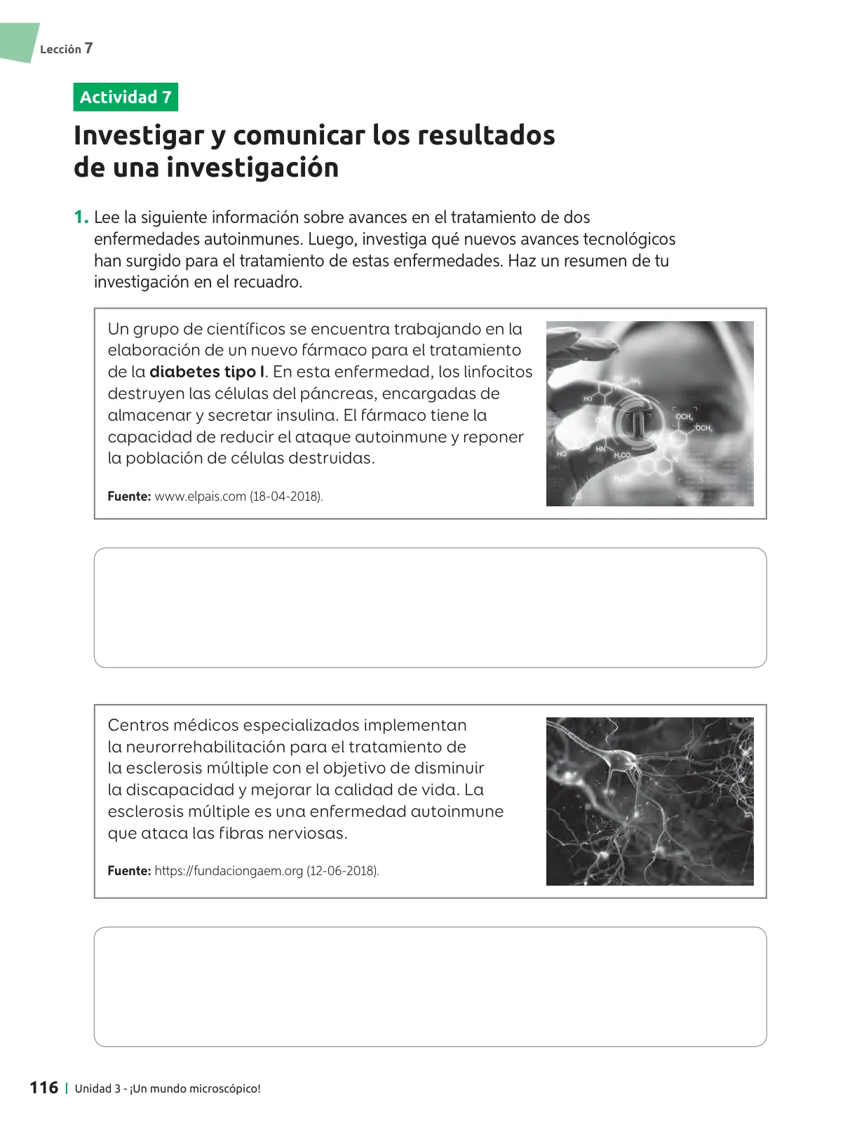 Página 117 de Ciencias Naturales – Séptimo Básico | Texto del Estudiante MINEDUC – Descargar PDF · 2024