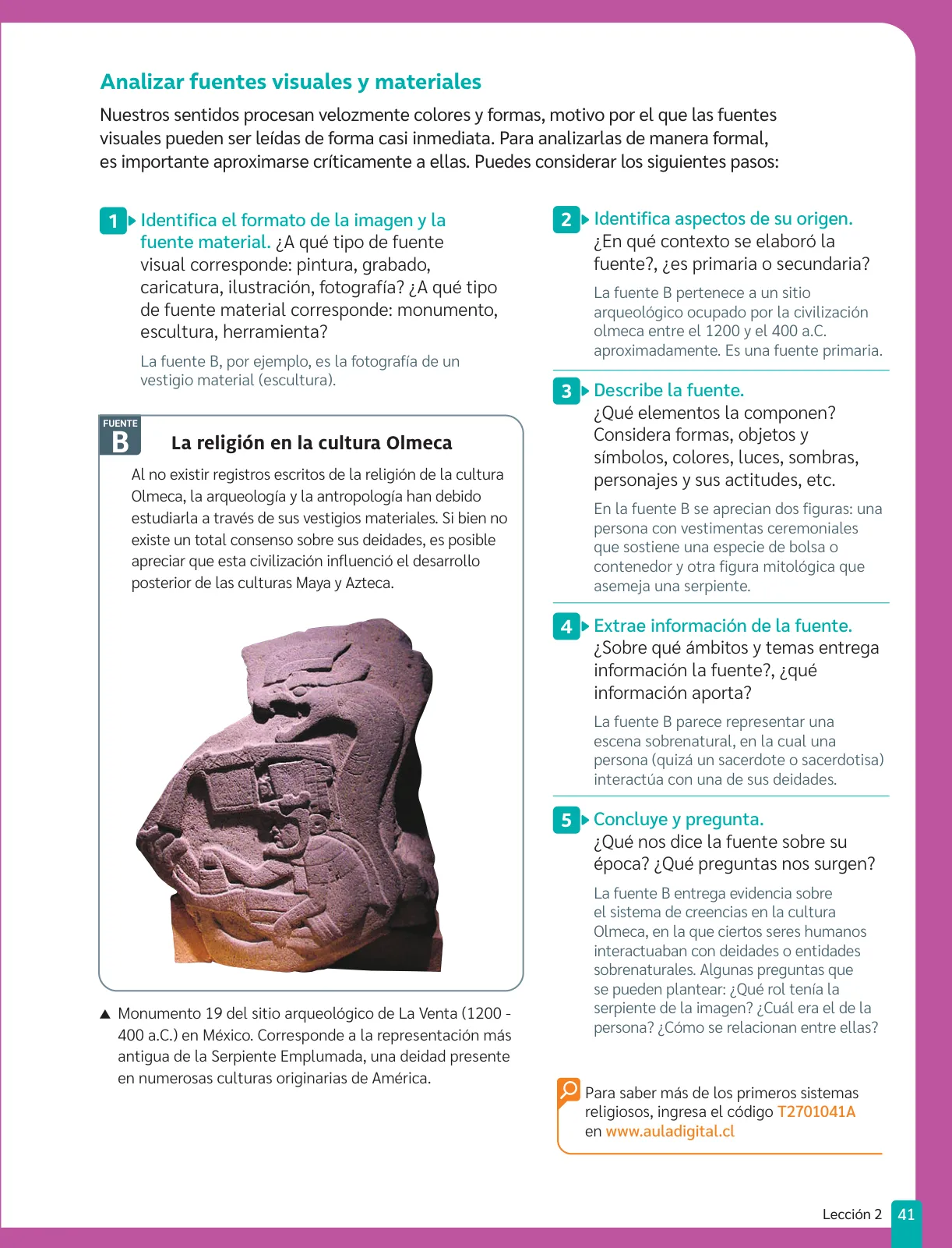 Miniatura página 43 de Historia, Geografía y Ciencias Sociales – Séptimo Básico | Texto del Estudiante MINEDUC – Descargar PDF · 2024
