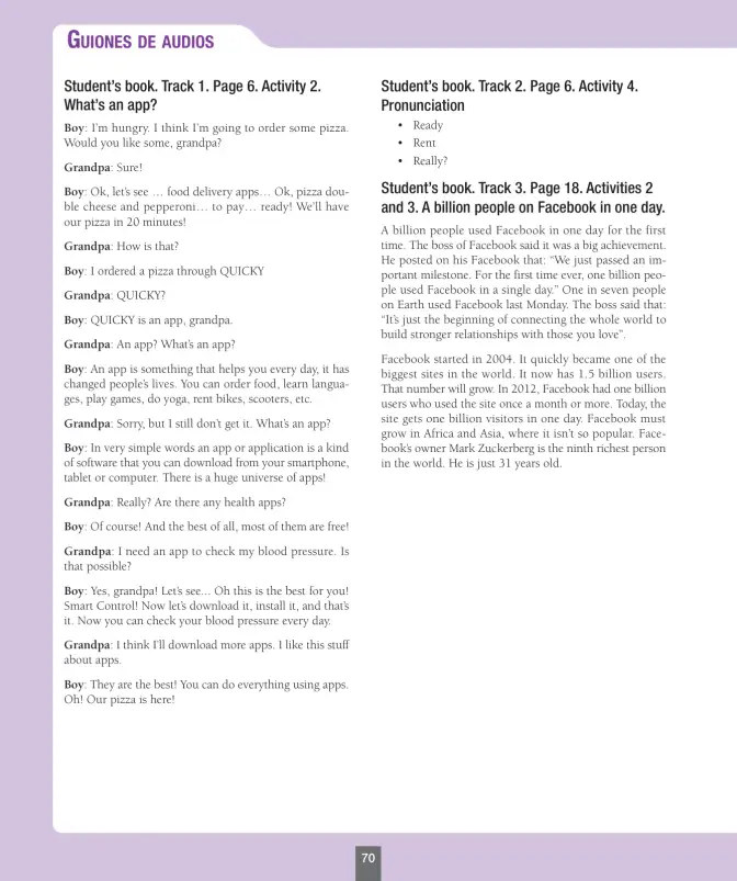 Página 71 de Inglés – Octavo Básico | Student’s Book MINEDUC – Descargar PDF · 2024