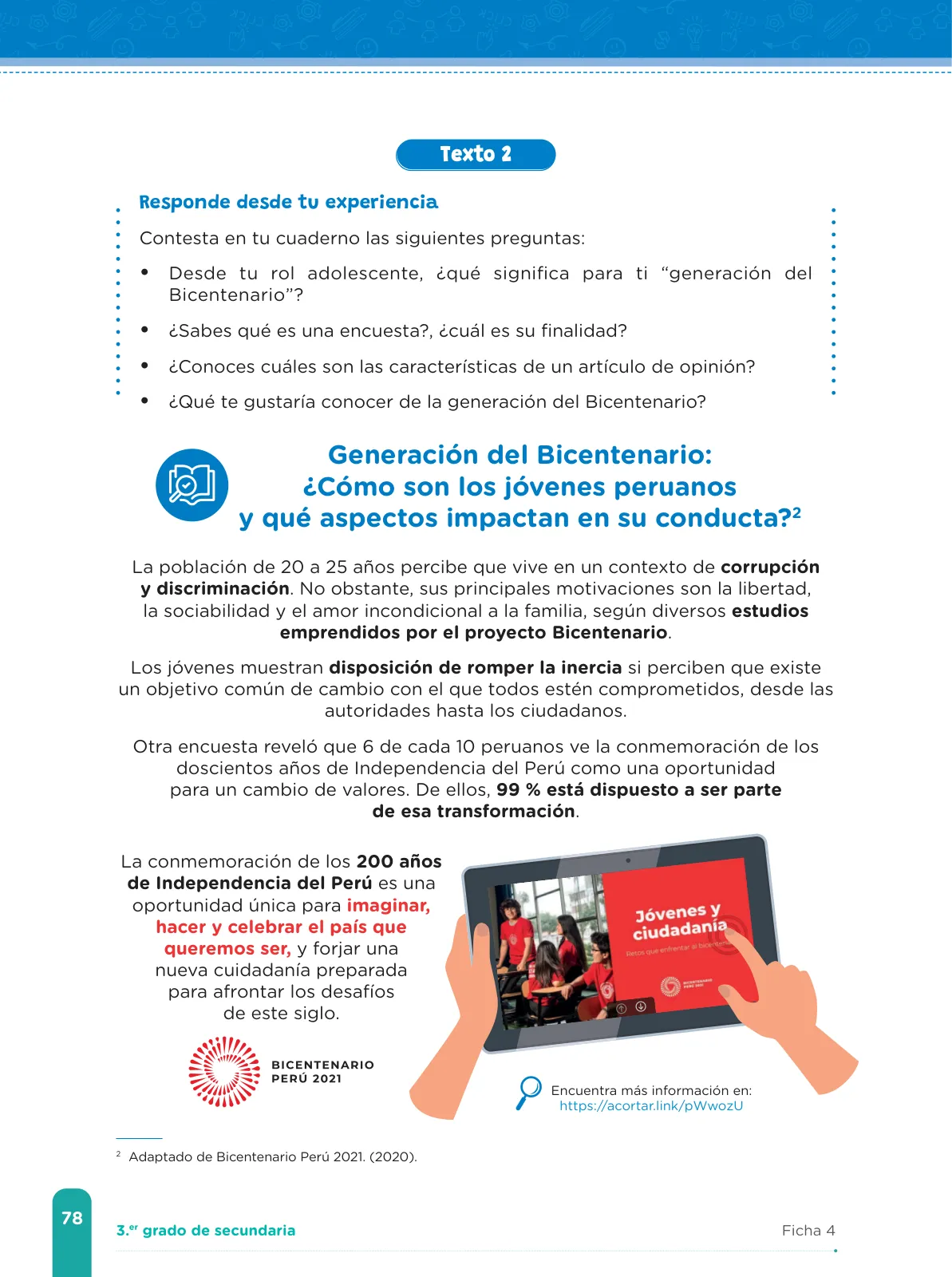 Miniatura página 80 de Fichas de aprendizaje de Comunicación 3 · 2024