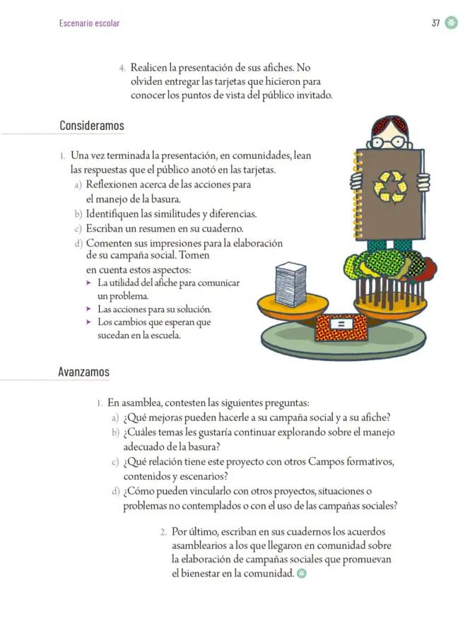 Página 40 de Proyectos Escolares. Libro de Educación Primaria Grado 6° Ciclo Escolar 2025 - 2026