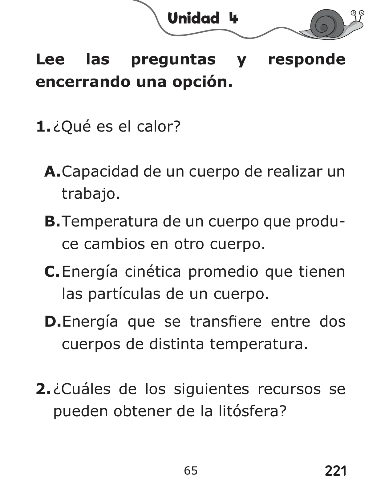 Página 221 de Libro de Ciencias Naturales – Quinto Básico | Texto del Estudiante MINEDUC – Descargar PDF · 2024