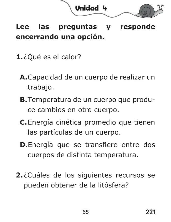 Página 221 de Libro de Ciencias Naturales – Quinto Básico | Texto del Estudiante MINEDUC – Descargar PDF · 2024