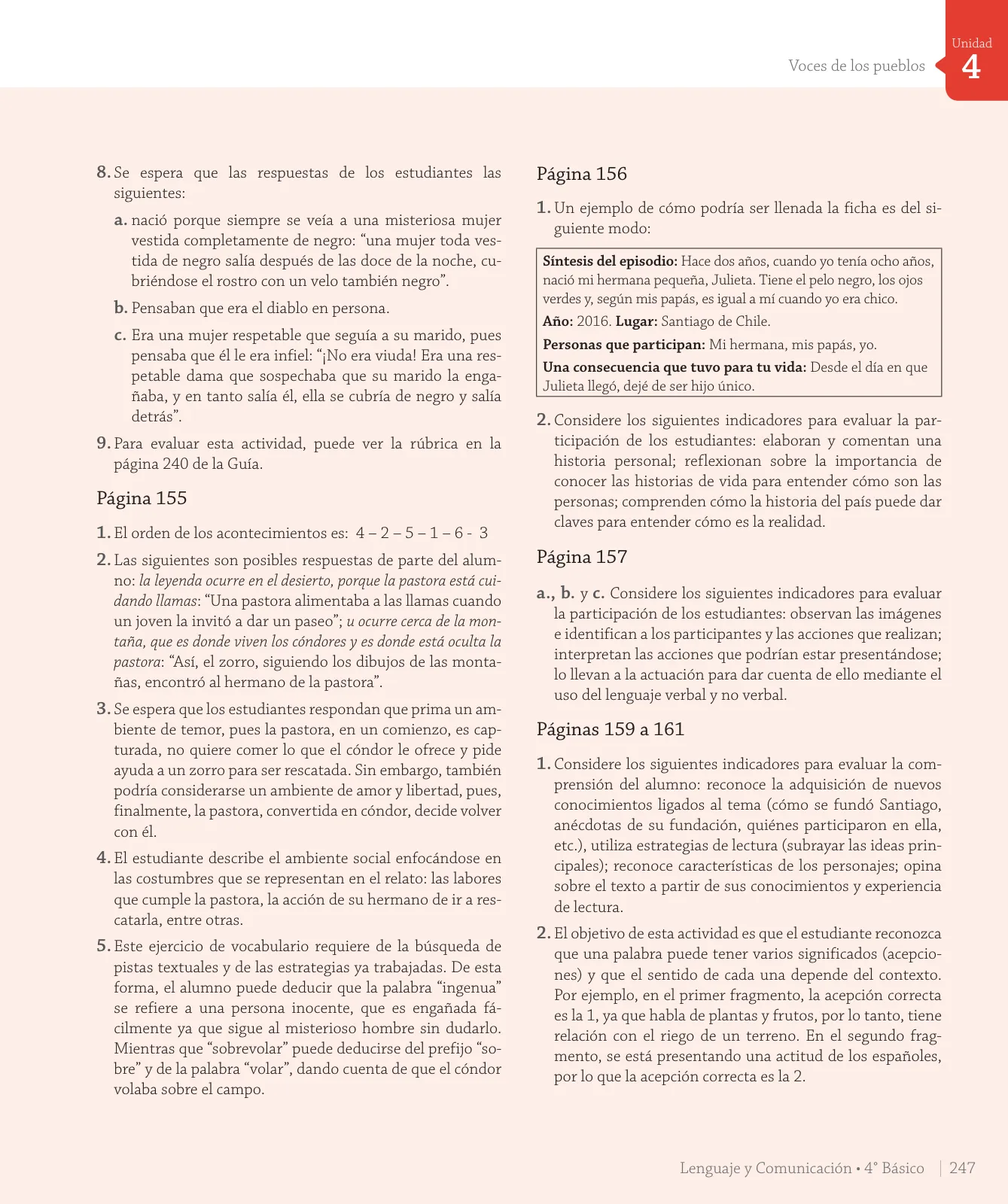 Miniatura página 73 de Lenguaje y Comunicación – Cuarto Básico | Texto del Estudiante MINEDUC – Descargar PDF · 2024