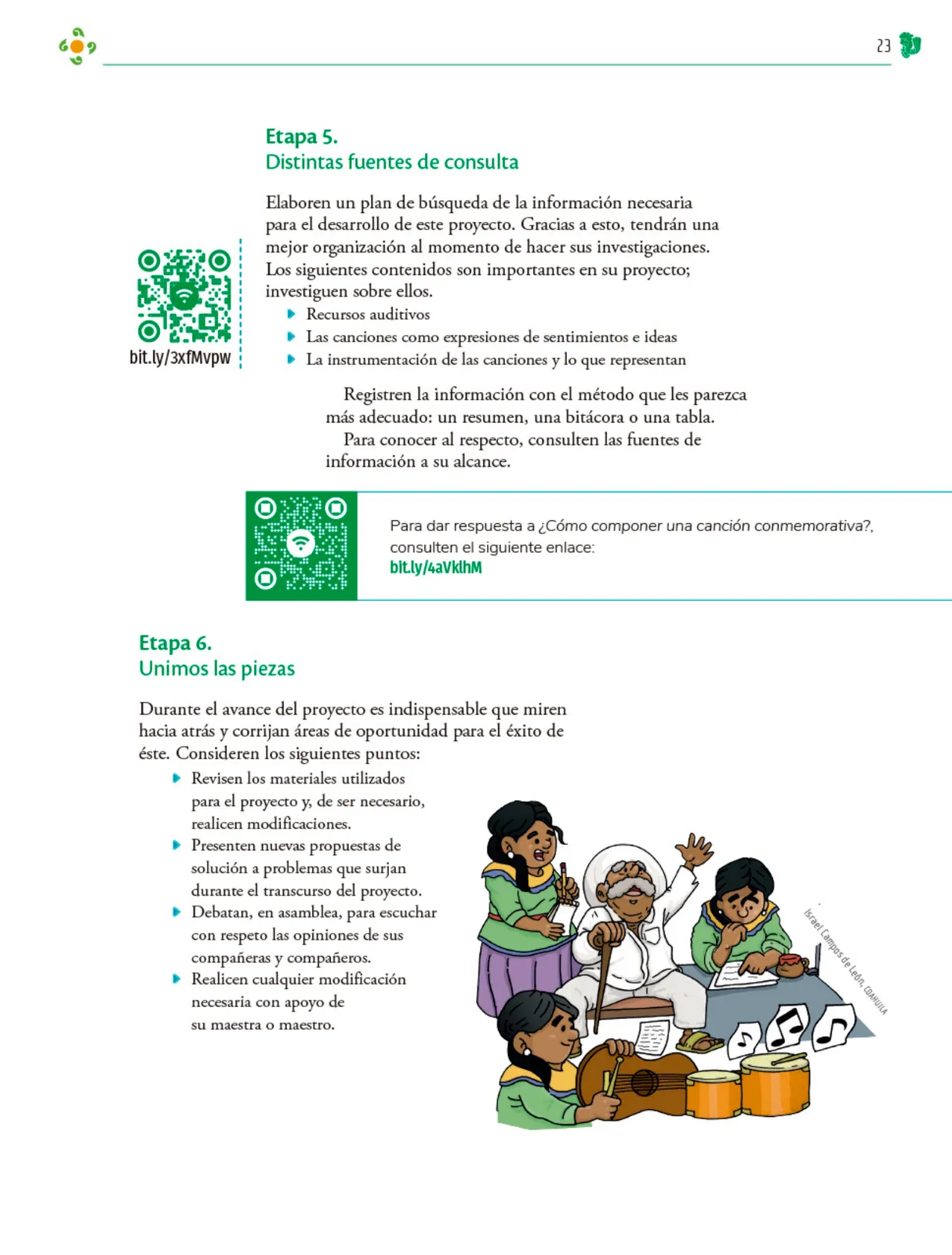 Página 24 de Colección Nanahuatzin. Nuestro libro de Proyectos.  Tomo III.  Libro de Educación Telesecundaria Grado 3°  Ciclo Escolar 2025 - 2026
