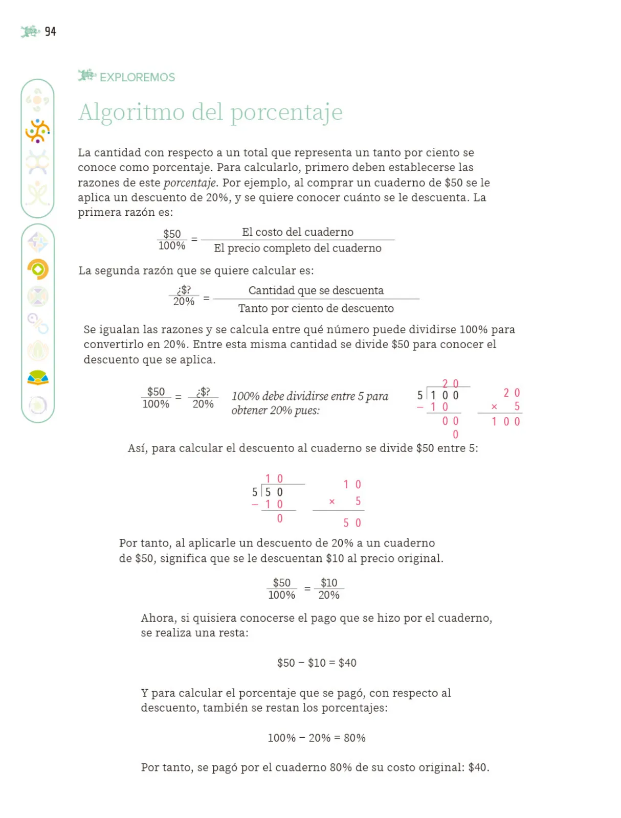 Página 95 de Nuestros saberes: Libro para alumnos, maestros y familia. Libro de Educación Primaria Grado 5° Ciclo Escolar 2025 - 2026