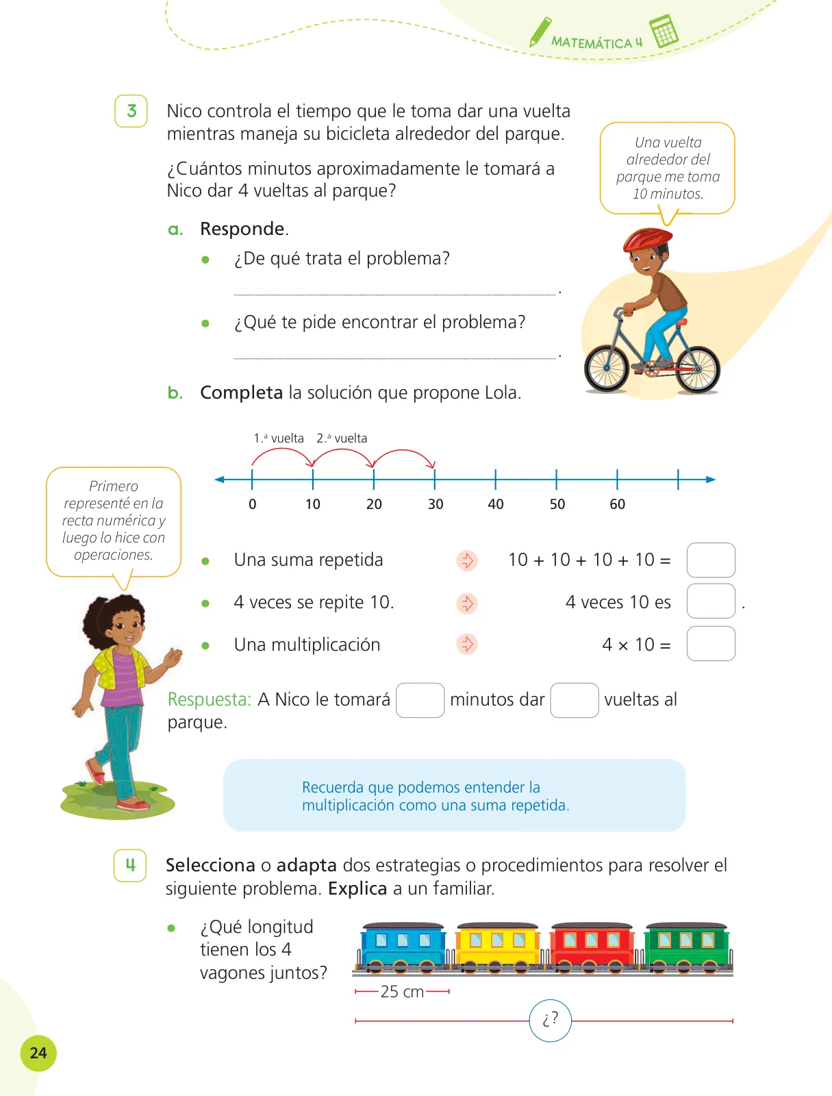 Página 26 de Cuadernillo de Matemática 4, cuarto grado de Primaria · 2023