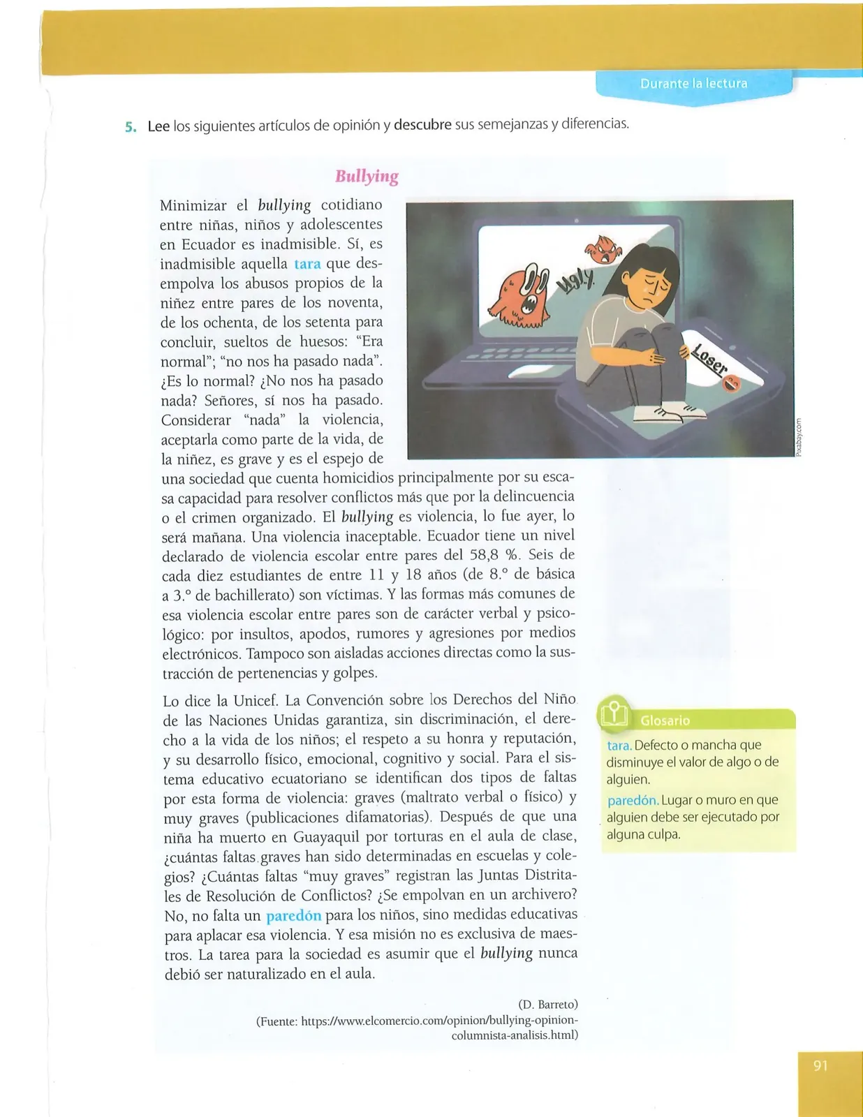 Miniatura página 91 de Lengua Y Literatura · 8 EGB · 2025