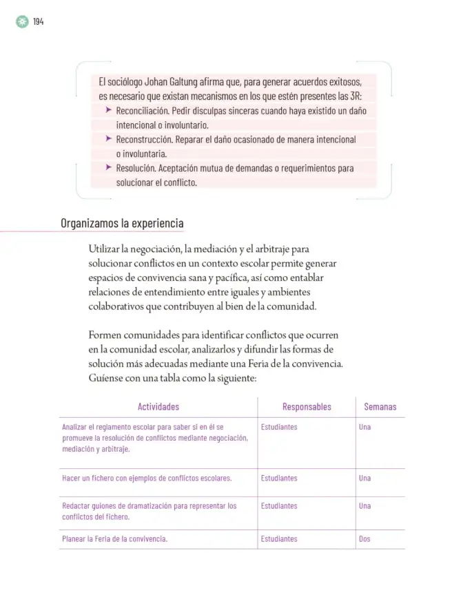 Página 197 de Proyectos Escolares. Libro de Educación Primaria Grado 5° Ciclo Escolar 2025 - 2026