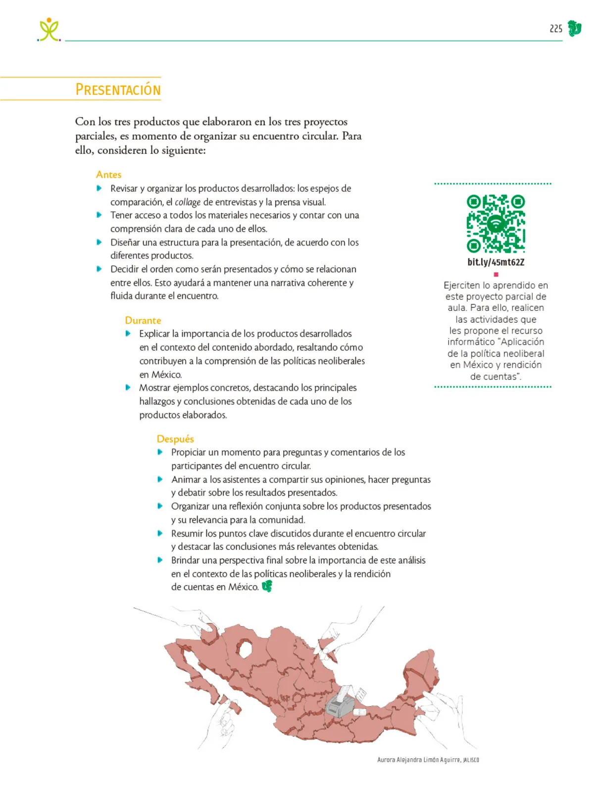 Miniatura página 226 de Colección Sk´asolil. Nuestro libro de Proyectos.  Tomo III.  Libro de Educación Telesecundaria Grado 2°  Ciclo Escolar 2025 - 2026