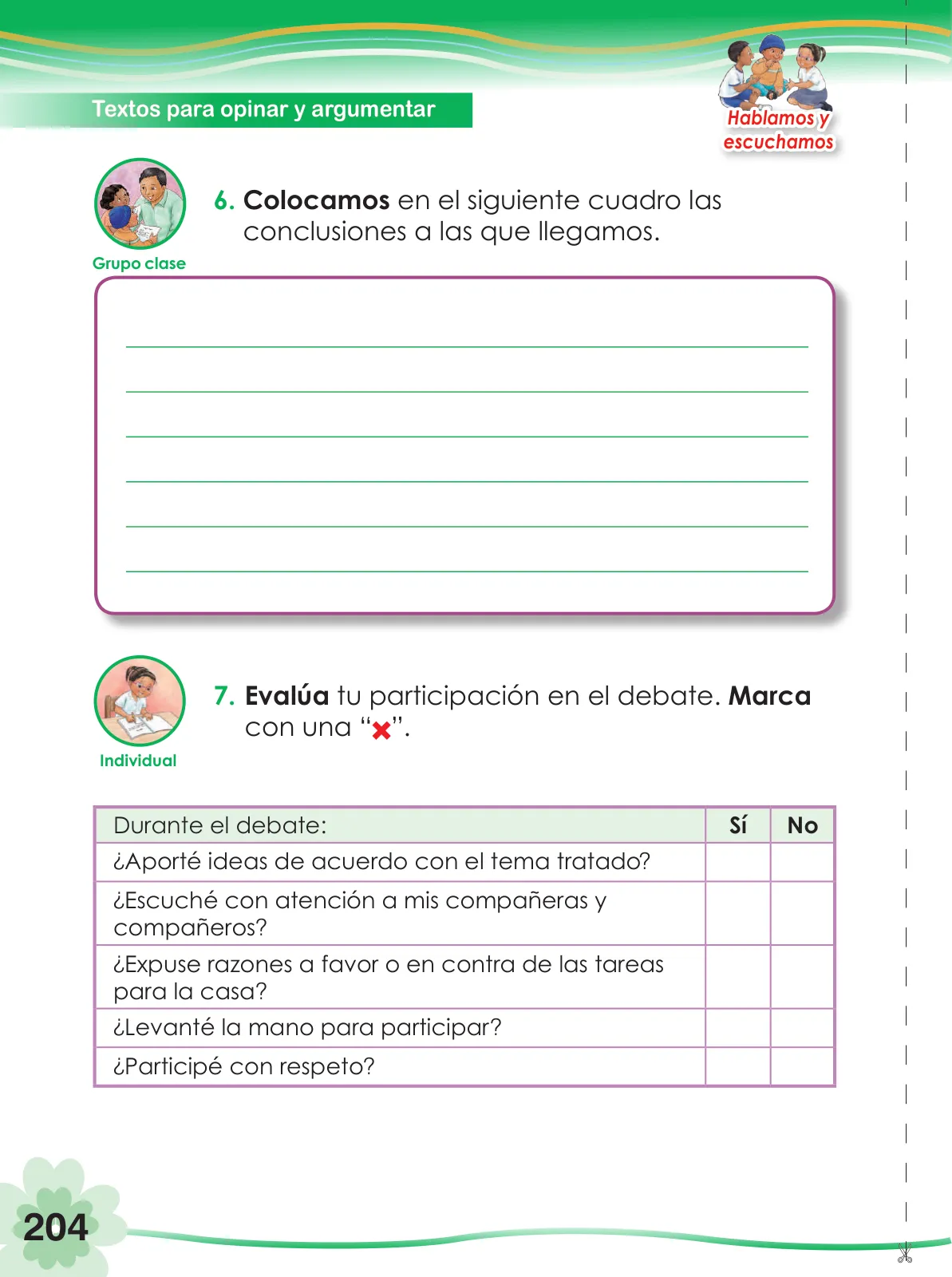 Página 206 de Comunicación 2 : cuaderno de trabajo para segundo grado de Educación Primaria 2019 · 2019