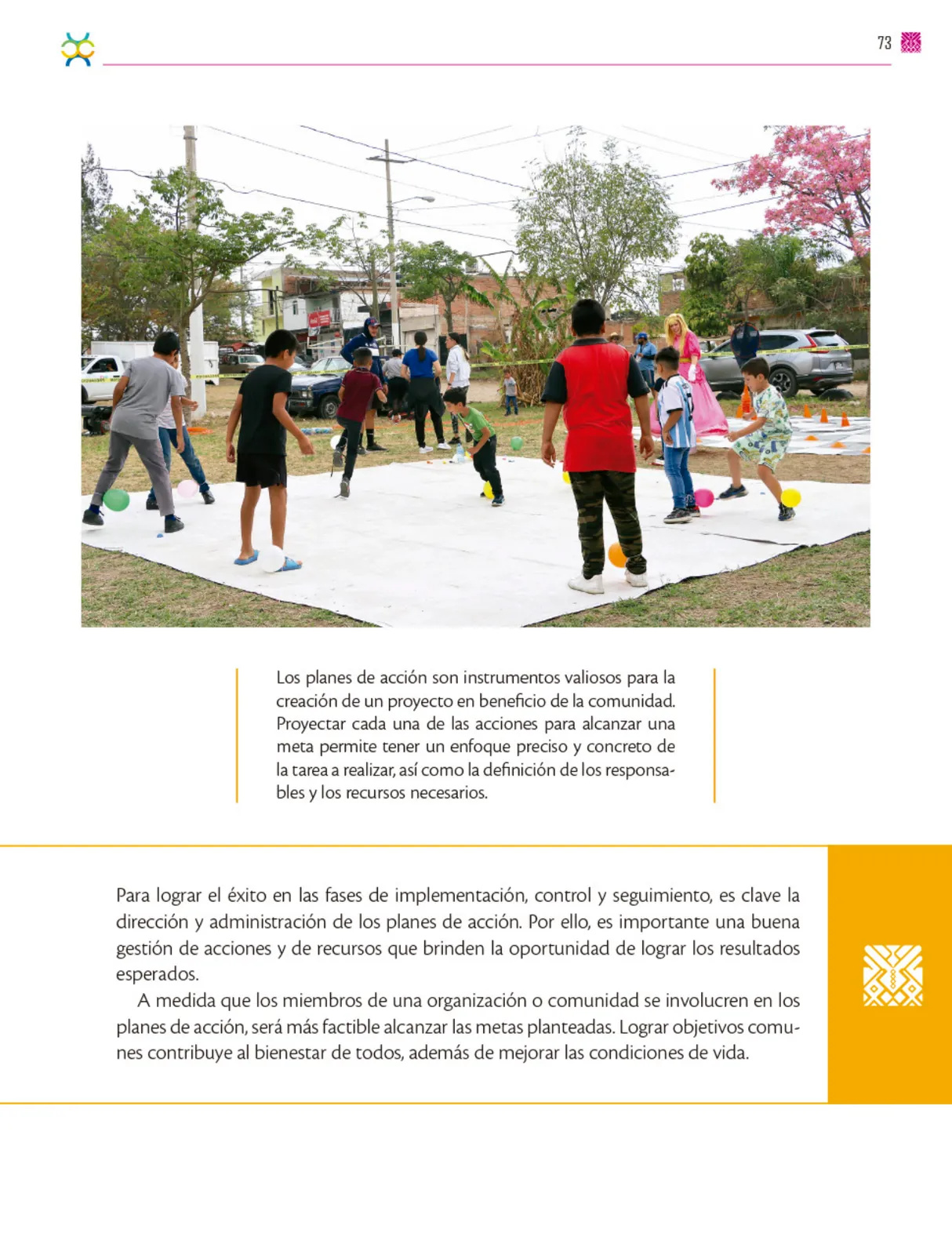 Miniatura página 74 de Colección Sk´asolil. De lo humano y lo comunitario.   Libro de Educación Secundaria Grado 2°  Ciclo Escolar 2025 - 2026