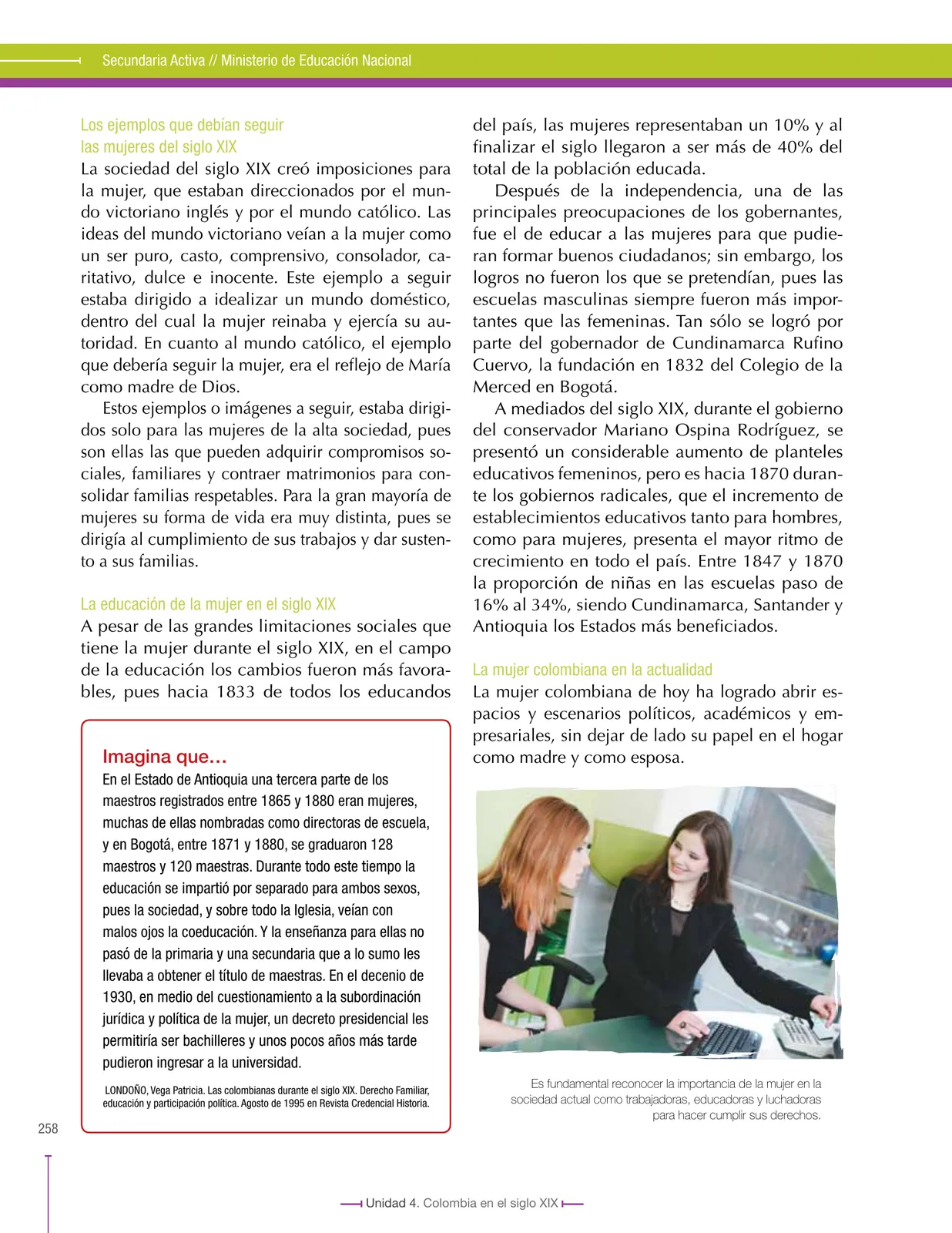 Página 258 de Ciencias Sociales 8° · Secundaria Activa