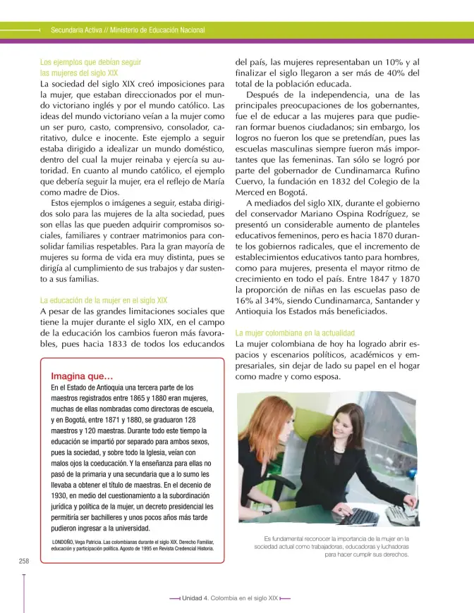 Página 258 de Ciencias Sociales 8° · Secundaria Activa
