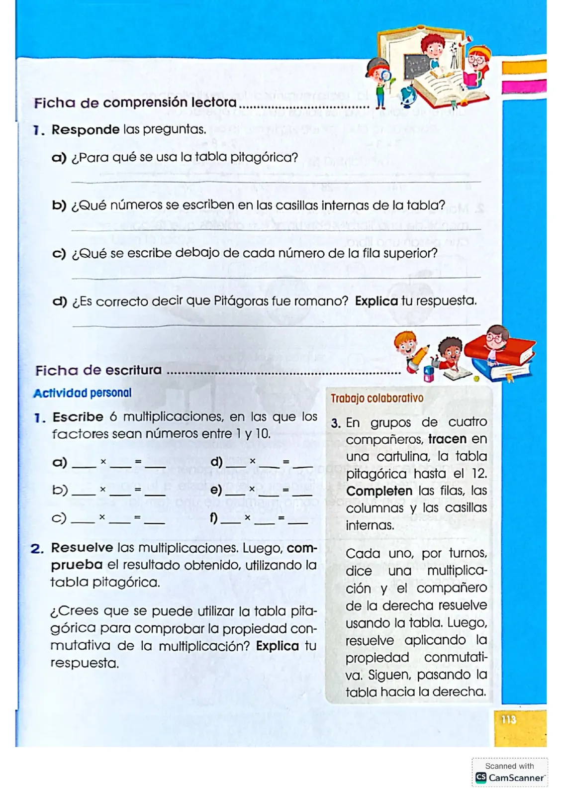 Miniatura página 113 de Matematica · 4 EGB · 2024