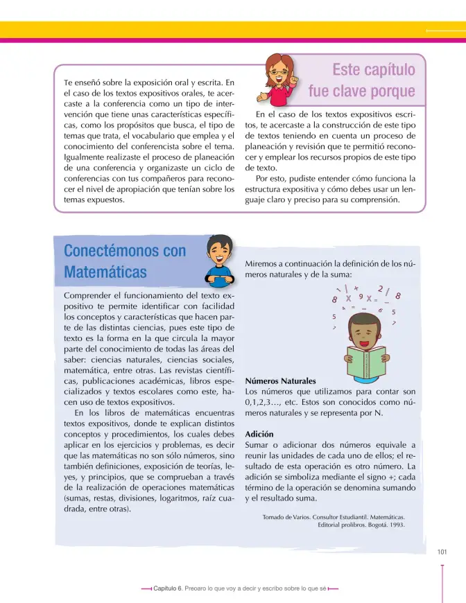 Página 101 de Lenguaje 7° · Secundaria Activa