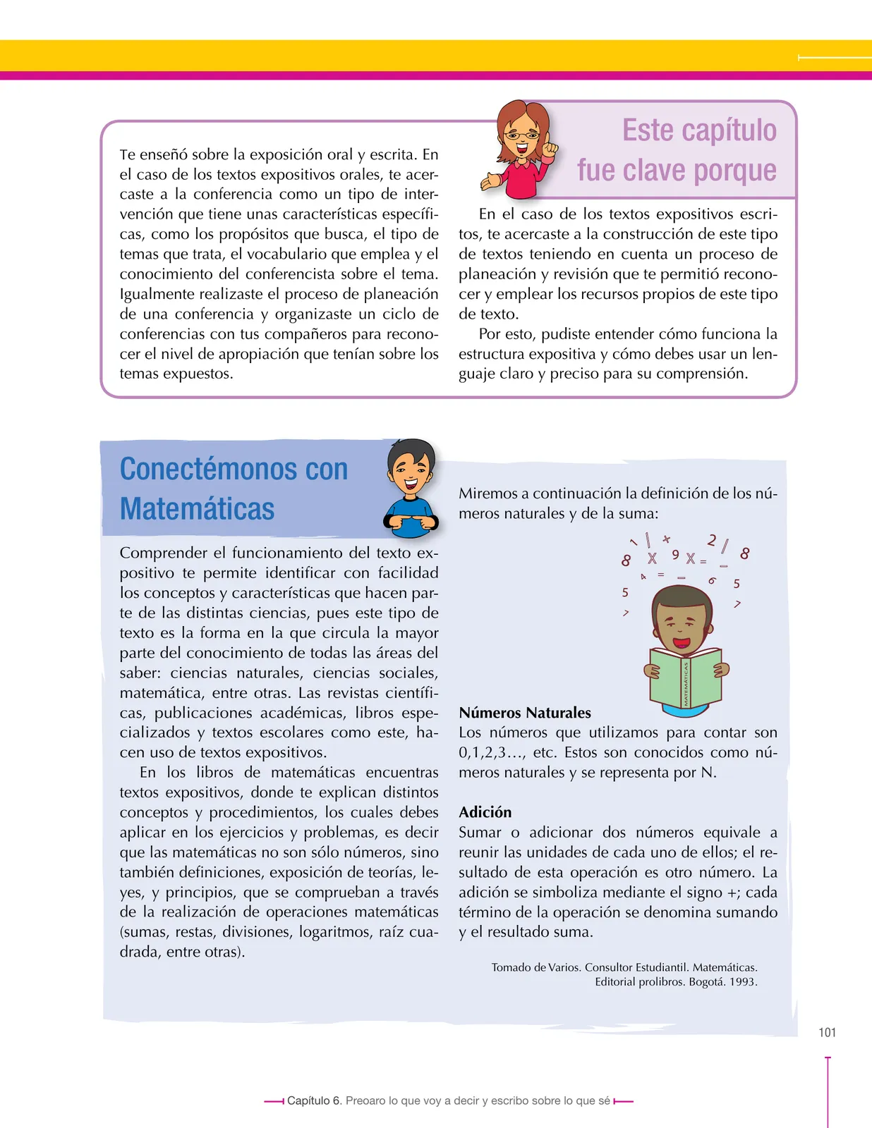 Miniatura página 101 de Lenguaje 7° · Secundaria Activa