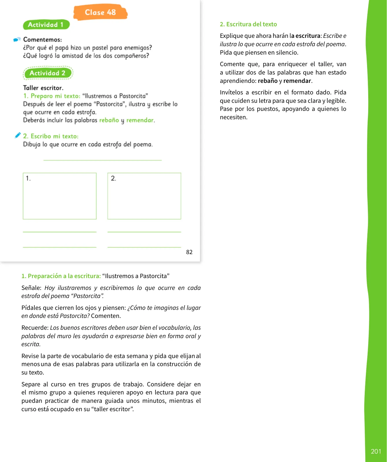 Página 202 de Lenguaje y Comunicación – Segundo Básico – Texto del Estudiante MINEDUC – Descargar PDF · 2024