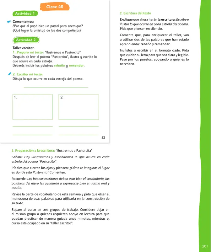 Página 202 de Lenguaje y Comunicación – Segundo Básico – Texto del Estudiante MINEDUC – Descargar PDF · 2024