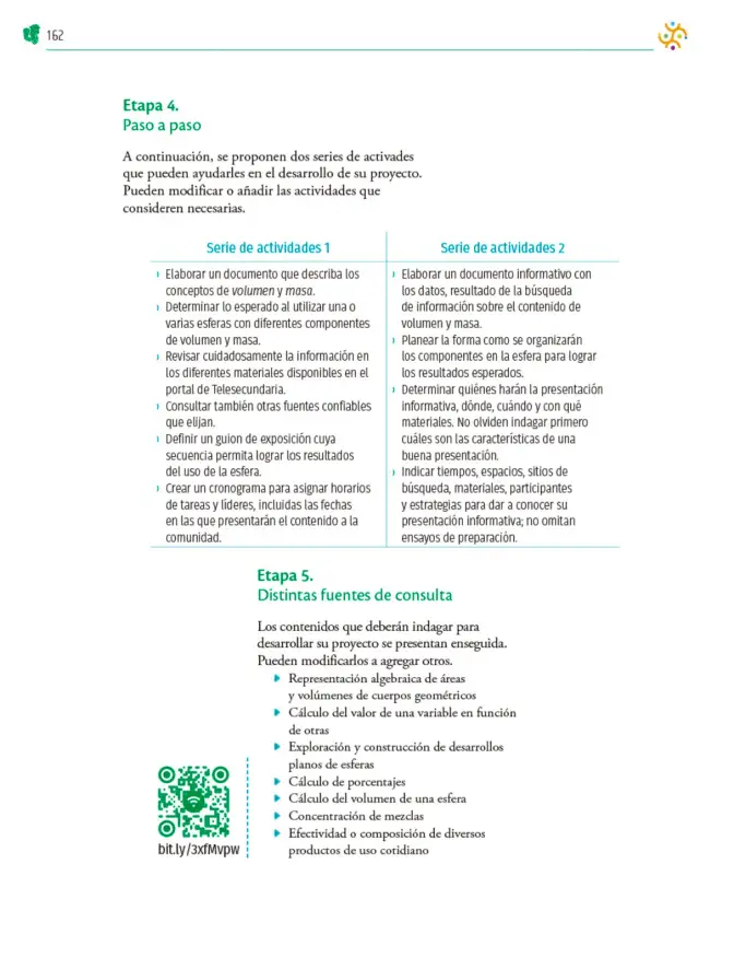Página 163 de Colección Nanahuatzin. Nuestro libro de Proyectos. Tomo I. Libro de Educación Telesecundaria Grado 3° Ciclo Escolar 2025 - 2026