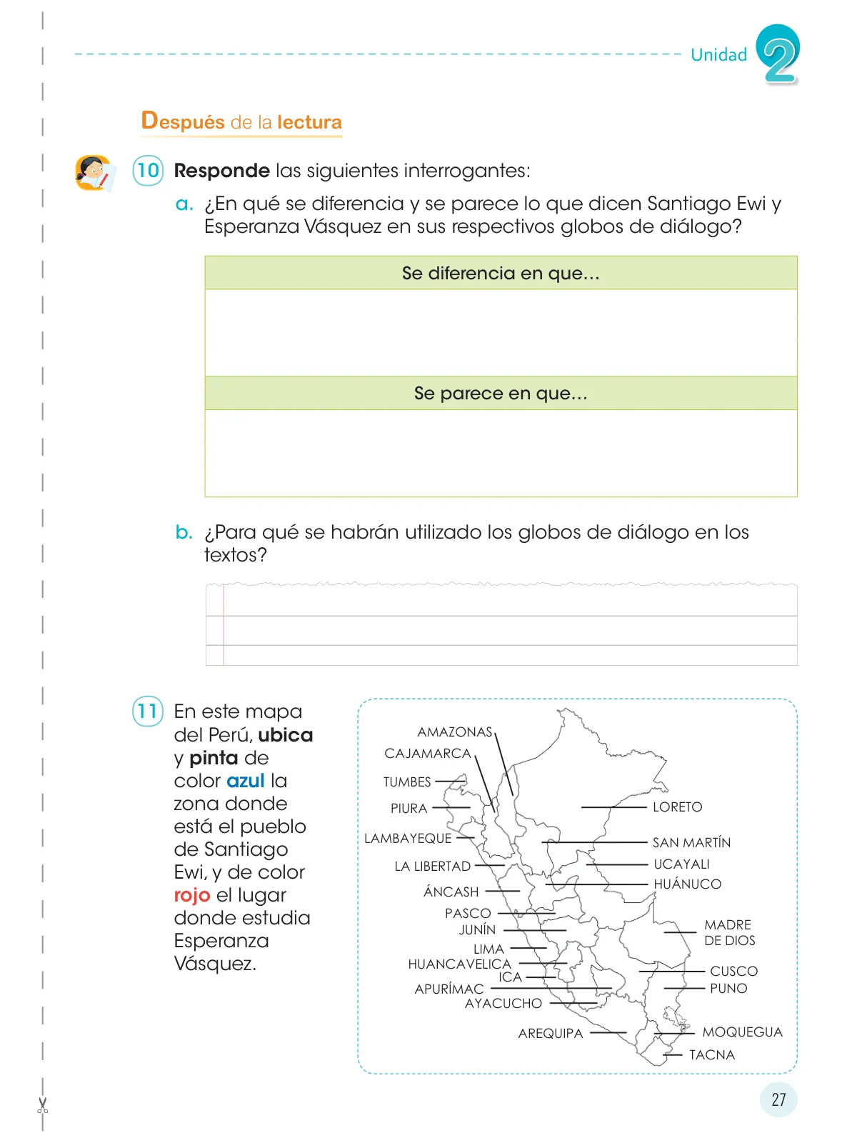 Página 29 de Comunicación 4 : cuaderno de trabajo para cuarto grado de Educación Primaria 2019 · 2019