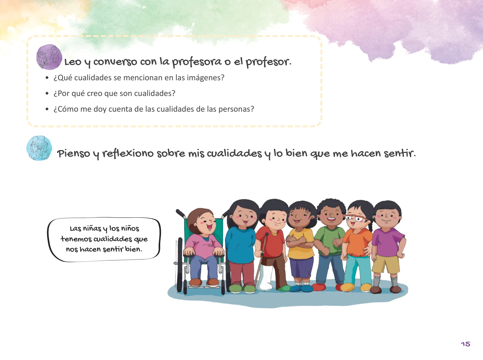 Miniatura página 17 de Cuadernillo de Tutoría Segundo Grado Educación Primaria 2019 · 2019