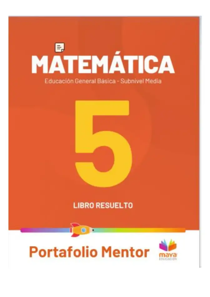 Página 1 de Matematica 5° · Egb 5 Matematica 2025 · 2025