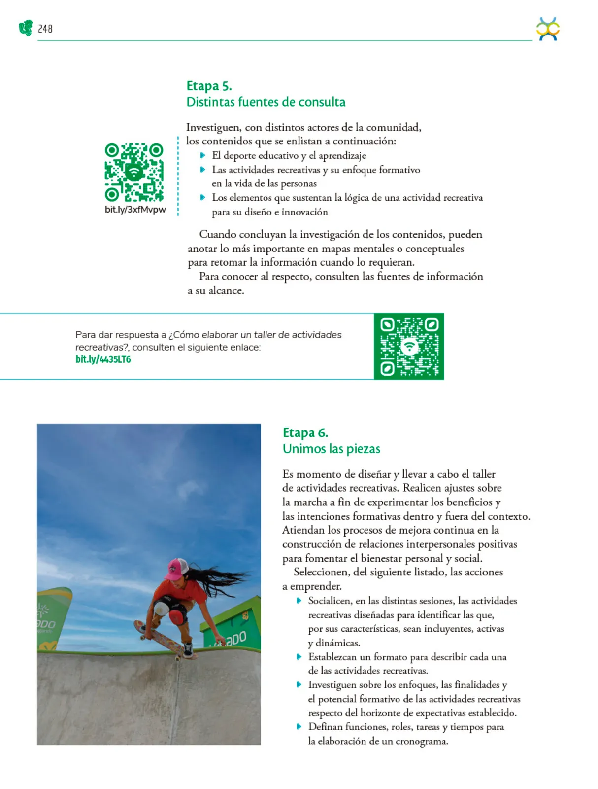 Miniatura página 249 de Colección Sk´asolil. Nuestro libro de Proyectos.  Tomo III.  Libro de Educación Telesecundaria Grado 2°  Ciclo Escolar 2025 - 2026