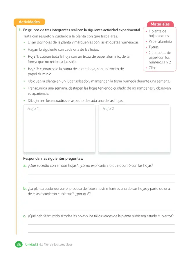Página 88 de Libro de Ciencias Naturales – Quinto Básico | Texto del Estudiante MINEDUC – Descargar PDF · 2024