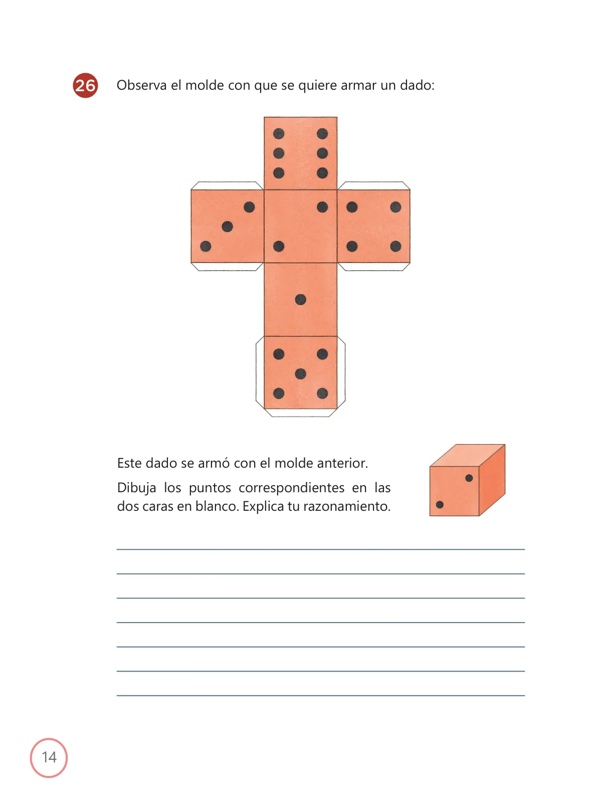 Página 14 de Kit de evaluación Proceso 2 Demostrando lo que aprendimos : Matemática, segundo trimestre, Cuarto grado - Primaria · 2019