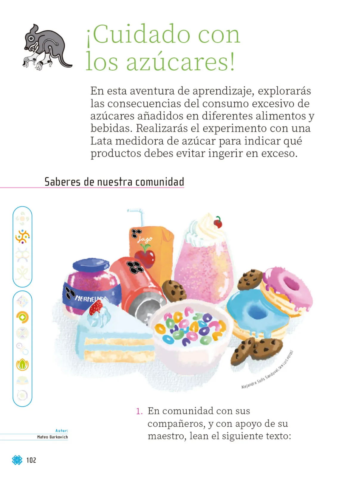 Página 103 de Proyectos de Aula. Libro de Educación Primaria Grado 1° Ciclo Escolar 2025 - 2026