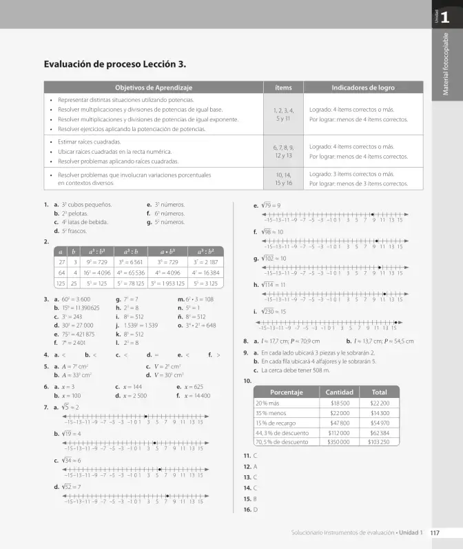 Página 119 de Matemática – Octavo Básico | Texto del Estudiante MINEDUC – Descargar PDF · 2024